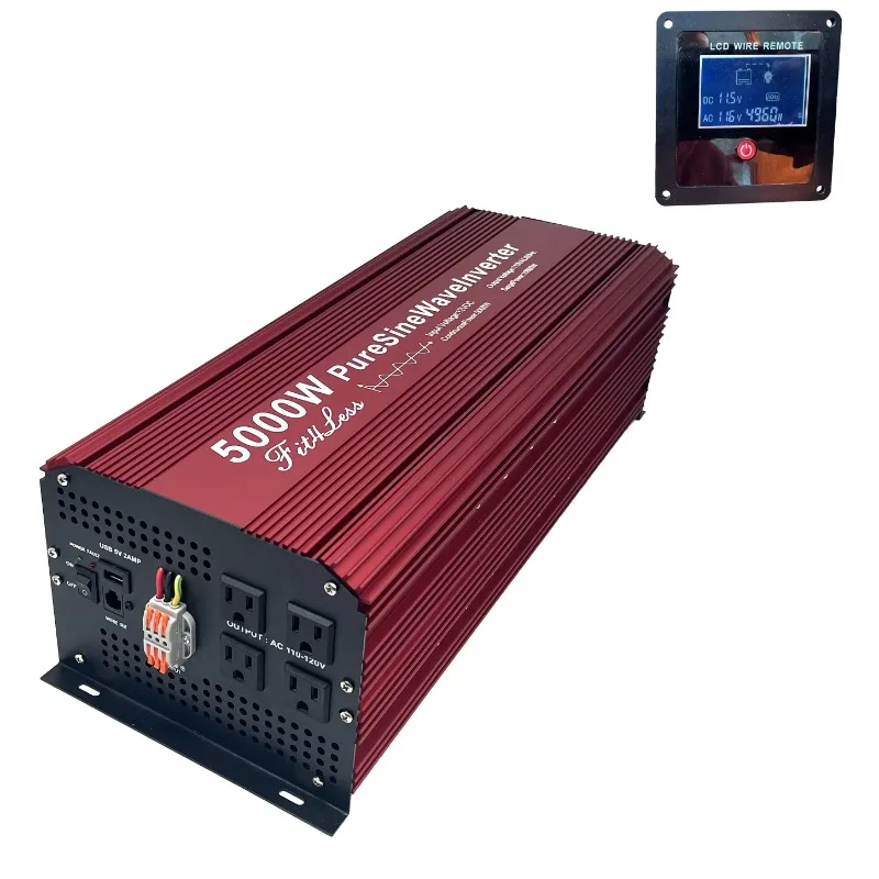 Fit4Less 5000W Pure Sine Wave  - Pure Sine Wave Inverter 5000W 48V 220V ulasan dan harga
