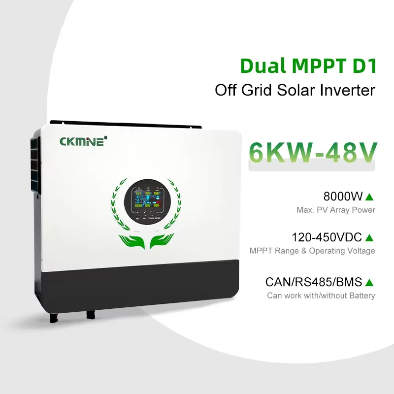 Hot Sale Wholesale Dual MPPT S - Off Grid Solar Inverter 48V 6000W ulasan dan harga
