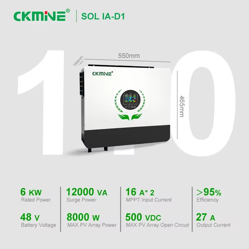 Hot Sale Wholesale Dual MPPT S - Off Grid Solar Inverter 48V 6000W ulasan dan harga