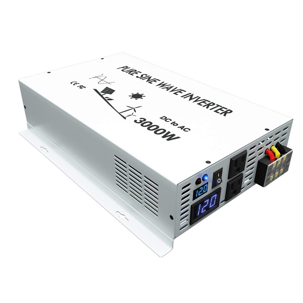 Pure Sine Wave Power Inverter  - Inverter Pure Sine Wave 60Hz 120V 3000W ulasan dan harga