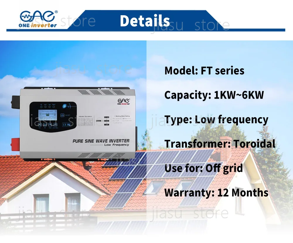 6Kw Solar Ups Power Inverte 60 - Off Grid Solar Inverter 48V 6000W ulasan dan harga