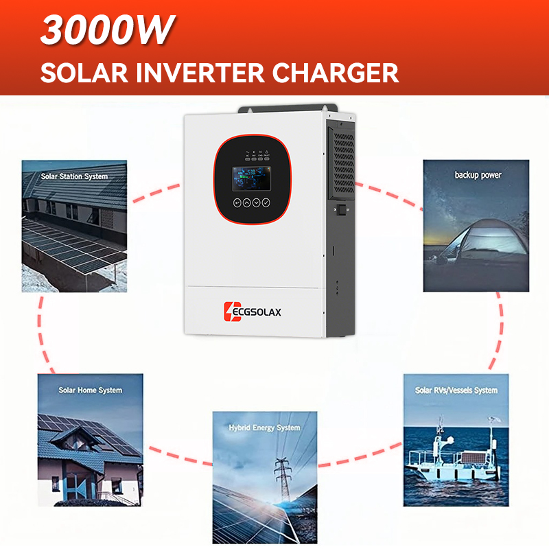 ECGSOLAX 2000W 12V MPPT Hybrid - Grid Tie Inverter Limiter 2000W ulasan dan harga